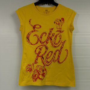 Ecko Red Ladies Embellished T-Shirt Size Medium